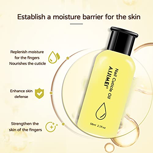 Nail Cuticle Oil Natural Nail Care Oil Nutrition Oil Nail Care Cuticle Oil,Super Penetrating Nourish with Vitamins Soothe Moisturize Repair of Cracked Cuticles Aids Nail Growth