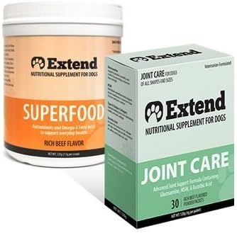 Extend - Joint Care and Superfood For Dogs. Combo Special! - 100%