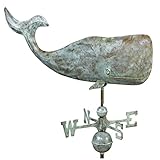 Good Directions 37" Whale Weathervane, Blue Verde