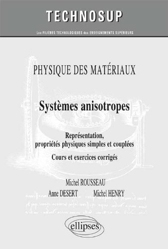 Systèmes anisotropes