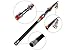 Enjoydeal Portable Carbon Fiber Telescopic Fishing Rod Travel Spinning Fishing Pole
