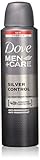Dove Men+care Silver Control 48hr Protection Deodorant 150ml 6-Pack