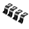 OPKALL Car Hooks,Car Seat Headrest Hooks Universal Seat Headrest Hanger for Purse,Grocery Bags,Handbag(4 Pack)