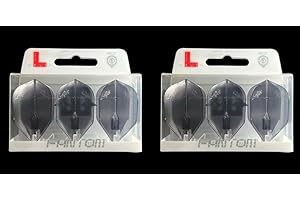 LSTYLE Dart Flights – L3 Shape | PRO, KAMI & EZ Models | Compatible with Soft Tip & Steel Tip Darts
