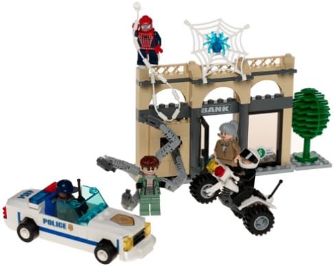 spiderman bank lego