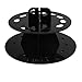 Cosmetic Tool,TOOPOOT 10 Hole Oval Makeup Brush Holder Drying Rack Organizer (black)