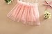 FEITONG Kids Girls Princess Sequins Tulle Lace Tutu Slip Dress (Age:1-2Y, pink)