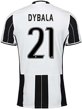 #21 Dybala Home Adult Mens Soccer Jerseys 2016-2017 Clue Team