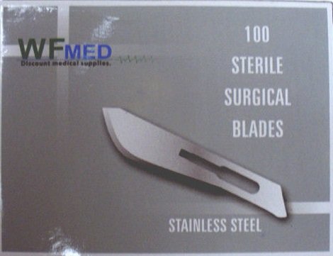 Scalpel Blades #21 (Box of 100) Stainless Steel