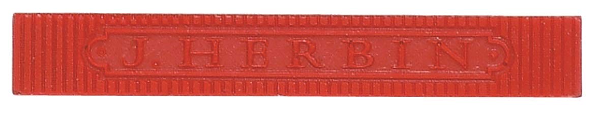Jacques Herbin 33120T - A case of 4 sealing wax sticks, Red Colour - 8.5cm - Writing - Creative Tool - Traditional presentation - Use for Correspondance