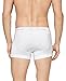 Calvin Klein Men's 3-Pack Cotton Classics Trunk, White, Large