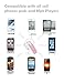GLCON G-06 Bluetooth Headset for Apple iphone 5S/5C/5,iphone 4/4s,ipad 7/nano,ipod,samsung I9100,I9300,I9500,S3,S4,galaxy 3,Galaxy 4,note 2,note 3,LG,Nokia,palm,blackberry and HTC - Pink