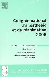 Congrès national d'anesthésie et de réanimation 2006