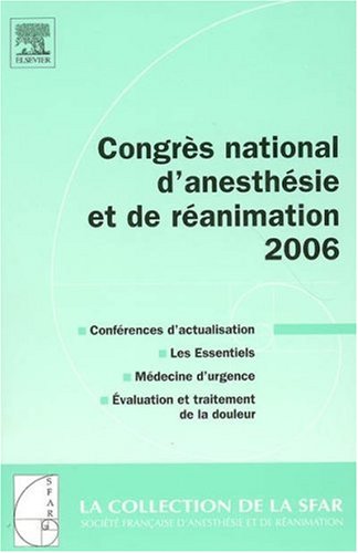 Congrès national d'anesthésie et de réanimation 2006