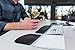 Kensington ErgoSoft Wrist Rest for Slim Mouse/Trackpad, Black (K52803WW)