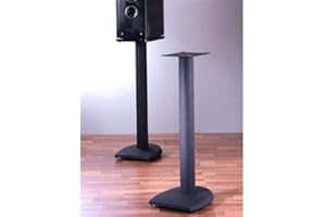 VTI Manufacturing DF36 36 in. H, Iron Center Channel Speaker Stand - Black
