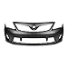CARPARTSDEPOT Front Bumper Cover 2011-2012 Toyota Corolla S / XRS TO1000373 Primered New