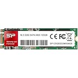 Silicon Power 120GB M55 M.2 2280 SSD With R/W Up To 560/530MB/s (SLC Cache for Speed Boost) SATA III Internal Solid State Drive for Ultrabooks and Tablets (SP120GBSS3M55M28)