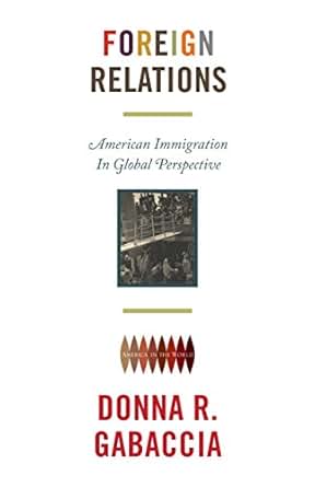 Foreign Relations American Immigration In Global