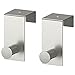 KES Stainless Steel Over-the-Door Hook 43mm Optional Screw Mount, 2 Pieces or 1 Pair