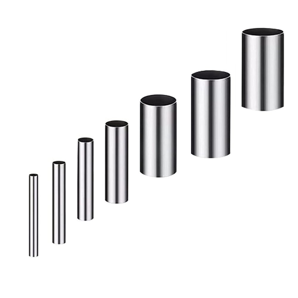 JUHONNZ Cookie Cutter Set, 7 Pcs Steel Clay Rolling Pins Pastry Cutters with Hollow Punch Cutter Molds for Clay Pottery Fondant Cake Decoration Baking DIY Craft