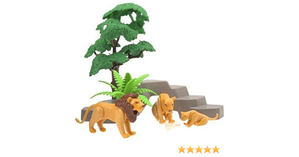 playmobil lion family