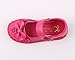Vokamara Baby Toddler Girls Soft PU Leather Mary Janes Flowers Bow Dress Shoes