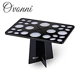 Ovonni Makeup Brush Tree Dryer Holder Organizer Hanger Folding Collapsible Air Drying Tower