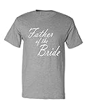 P&B Father of the Bride Men's T-shirt, XL,H. Grey