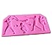 WYD 4 Pcs Football Rugby Baseball Golf Fondant Cake Decorating Cookie Making Tool Sugarcraft Soap Silicone Mold For Chocolate Candy Mold