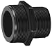 PT Coupling Special Application Series Polypropylene Fitting, Reducer Nipple, 1-1/2" NPT Male x 1-1/4" NPT Male primary