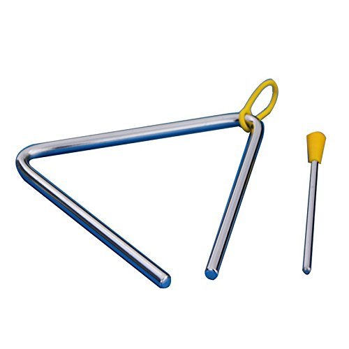 Xeminor 1X Musical Triangle Beater Percussion Metal Instrument Music School Toy Children Gift Comfortable and Environmentally