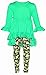 Unique Baby 3 Piece Girls Outfit with Top Legging and Scarf Toddler Girls' Clothing Sets