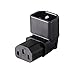 Toptekits C14 to C13 Male-to-Female Adapter, 10A 250V