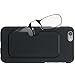 ThinOptics Reading Glasses + iPhone 6 or iPhone 6S Slimline Case | Black Frame, 2.50 Strength Readers