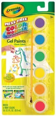 ColorUP Color Wonder Gel Paints, Classic Colors -