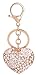 Giftale Heart Handbag Charms Accessories Purse Keychain for Women,#41820B