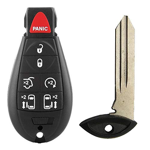 Dodge Genuine Grand Caravan Fobik Key 7B for FCC# IYZ-C01C - 433 MHz (Certified Refurbished) - Thumbnail 4