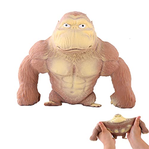 Stretch Gorilla Figure Latex Monkey Gorilla Toys, Gorilla Stress Relief Toys, Soft Stretchy