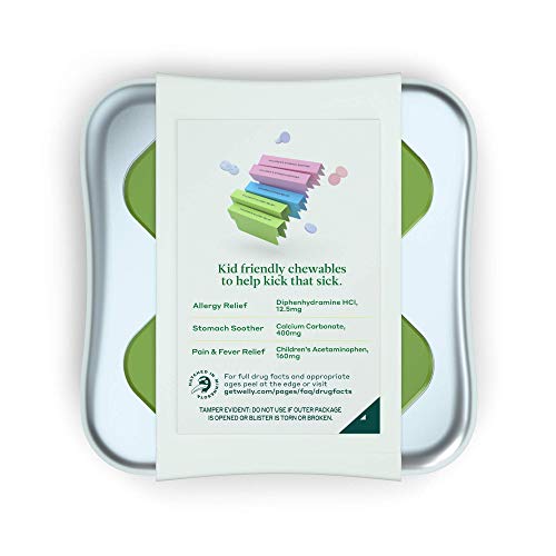 Welly Remedies Children's Medicine Travel Kit, Individually Wrapped