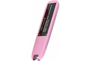 ICANZUO iFlytek Silicone Protector Case with Hand Strap for IFLYTEK S10 S11 Scanner Language Translator Dictionary Pen Portable Scanning and Voice Translation Pen for Chinese-English (Pink)