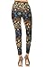 R771-PLUS Inner Circle Printed Fashion Leggings