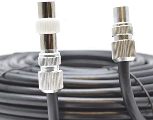 SSL Satellites Fully Assembled Digital TV Aerial Cable Use Extension Kit with Male, Male Connections