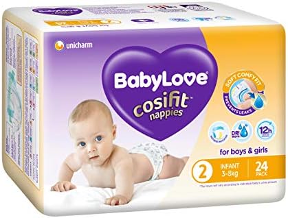 baby love cosifit nappies size 6
