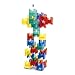 MindWare Q-BA-MAZE marble run: Bold Colors 50+ piece set