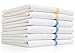 Premia Kitchen 6 Dish Towels Towels (2 Blue, 2 Yellow, 2 Green) - Absorbent 100% Cotton Herringbone (14