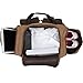WOWBOX Duffel Bag Travel Weekender Duffle Bag Luggage Bags for Men Women Overnight Carry on Bag Gym Bag with Shoes Compartment Brown