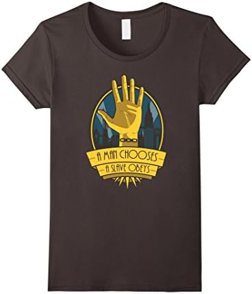 Women's the cult of rapture video games t-shirt Medium Asphalt