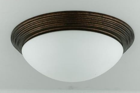 Cal Lighting La 181m Ru Two Light Flush Mount Vanity Lighting