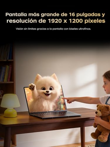 Tivique 2026 15.6 Inch Laptop with Ryzen R2544 up to 3.7GHz (Defeat N150/N97), 16GB DDR4 RAM + 512GB SSD M.2 with 11 Pro Pre-installed, FHD, BT5.2, USB3.2, Type-C, 54.7Wh Laptop